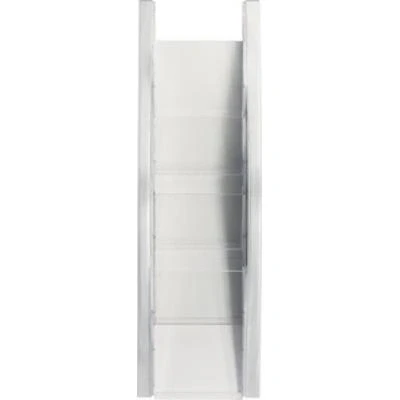 Image de helit Porte brochure, 1/3 A4 portrait, 4 compartiments,