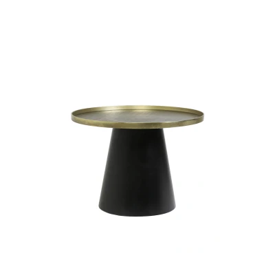 Afbeelding van Salontafel Popeta Ø60 cm antiek brons