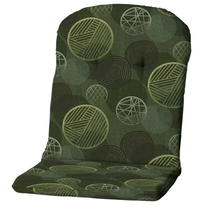 Afbeelding van Madison Tuinstoelkussen Kuip hoog 45x96 Circle green