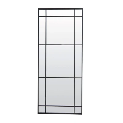 Afbeelding van Light &amp; Living Spiegel RINCON 77x3x183cm Zwart