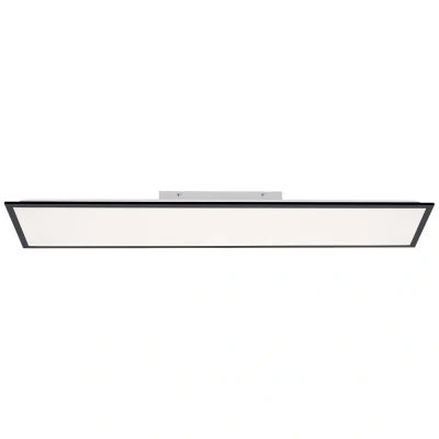 Afbeelding van Paul Neuhaus Plafondlamp Flat 122 x 32 cm zwart