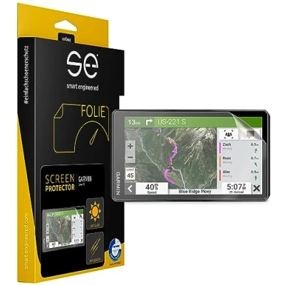 Afbeelding van s.e. Garmin Zümo XT2 3D displaybeschermfolie voor displaybeschermfolie, antikras, splintervrij, transparant, mat, 2 stuks