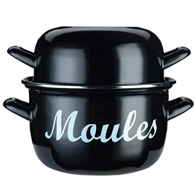 Afbeelding van KitchenCraft Mediterranean Mosselpan Emaille Groot, 24cm