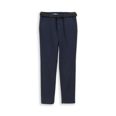 Afbeelding van TOM Tailor Travis Broek, Heren, Maat: 38x32, Navy zig zag structure