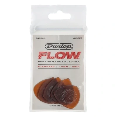 Afbeelding van Dunlop Flow 1.00 Plectrum 6 Pack Plectra