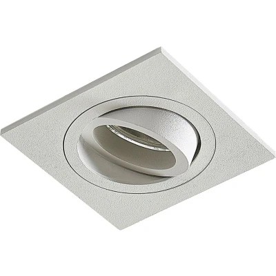 Afbeelding van Arcchio Inbouwspot 1licht Metaal, aluminium H: 9 cm GU10 wit