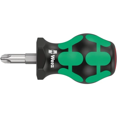 Afbeelding van Wera 5008852001 Stubby Schroevendraaier Phillips PH3 x 25mm 350