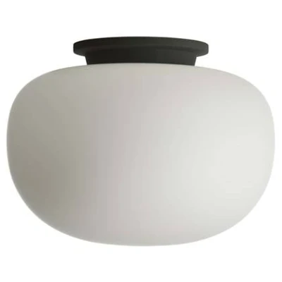 Afbeelding van Frandsen Supernate plafondlamp Ø38 opal whiteblack