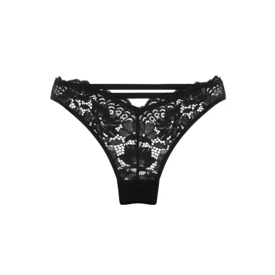 Afbeelding van Hunkemöller Andrea Brazilian String, Dames, Maat: XSxXS, Black