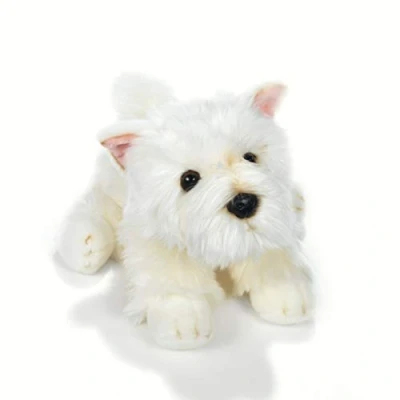 Afbeelding van Plush &amp; Company 15886 Angie Dog Westie 30 cm lang, meerkleurig