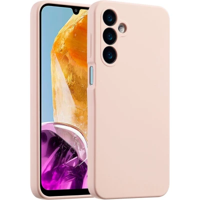 Afbeelding van Accezz Hoesje Geschikt voor Samsung Galaxy A16 (5G) Siliconen Liquid Silicone Backcover Roze