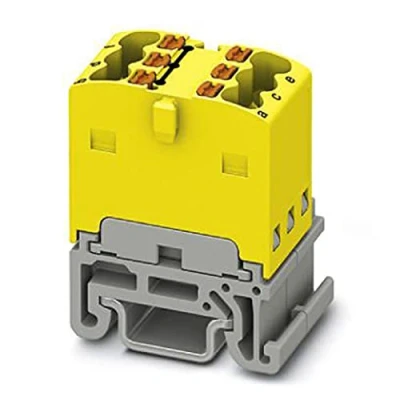 Afbeelding van Phoenix Contact 3002955 Verdeelblok 12.5 mm Spanveer Geel 20 stuk(s)