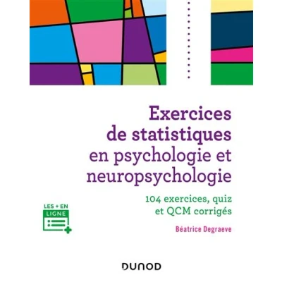 Image de Exercices de statistiques en psychologie et neuropsychologie