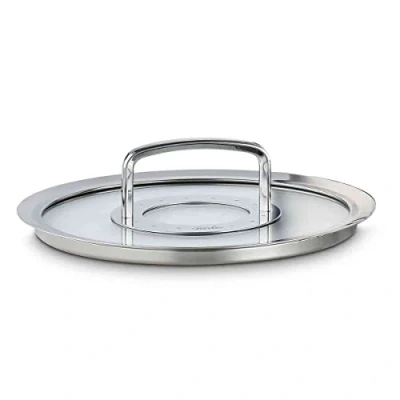 Afbeelding van Fissler Originele Profi Collection Reservedeksel van glas voor potten, hittebestendig, diameter 16 cm, zilverkleurig