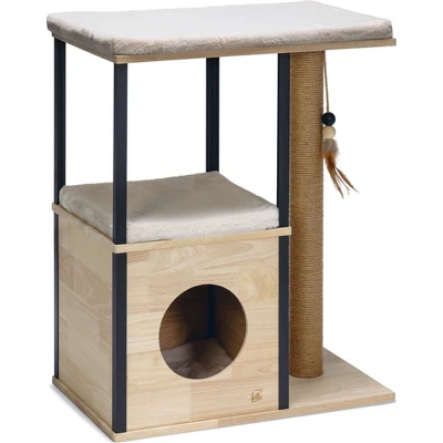 Afbeelding van Designed by Lotte Nala Krabpaal Hout Bruin 65 40 82 cm