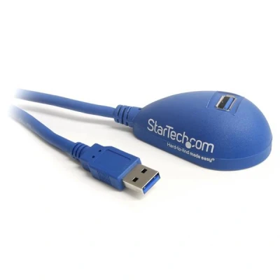 Afbeelding van USB kabel Startech USB3SEXT5DSK A Blauw