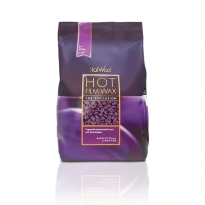 Afbeelding van ItalWax Film Wax Pruim 1 Kg Plum voor Professionele Harsen &amp; Waxing