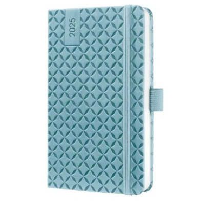 Afbeelding van Weekagenda Flair A6 2025 (NL/FR/EN/DU) Sky Blue Hardcover