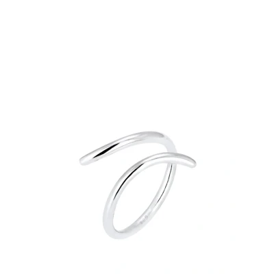 Afbeelding van Elli Statement Ring, Dames, Maat: 54, Silberfarben