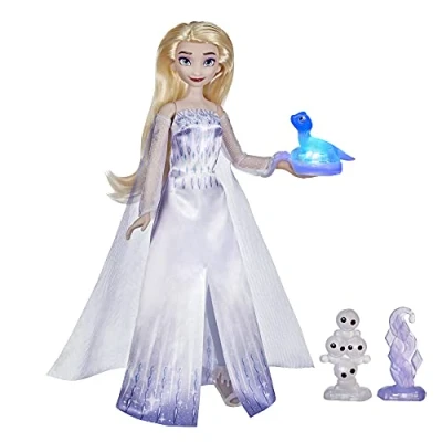 Image de Poupée Disney La Reine des Neiges 2 Elsa parlante et ses amis