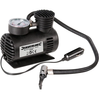 Afbeelding van Silverline Mini luchtcompressor 12 V DC