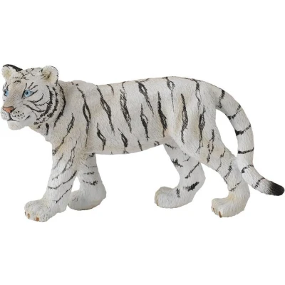 Afbeelding van Collecta Wilde dieren (M): WITTE TIJGERWELP lopend 8x3x4cm