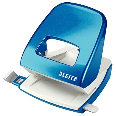 Afbeelding van Perforator Leitz WOW 5008 Nexxt metaal 30 vel blauw