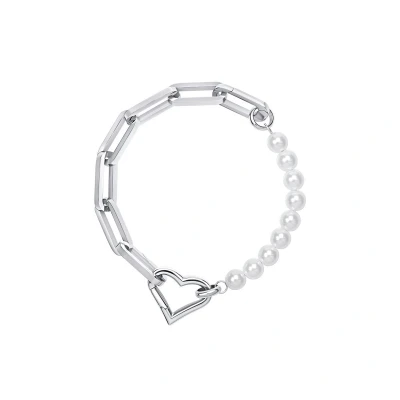 Afbeelding van iXXXi Connect Belle Zilverkleurig Dames Armband