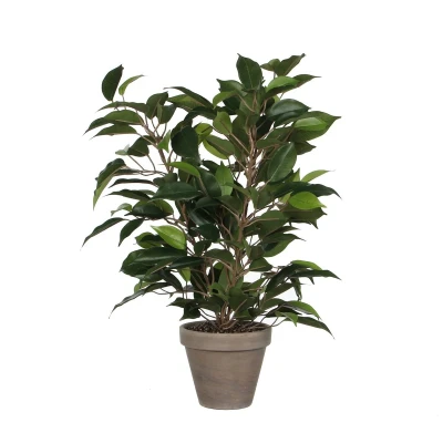 Afbeelding van Hedera Kunstplant in Bloempot Stan H45 x Ø25 cm Groen Bont