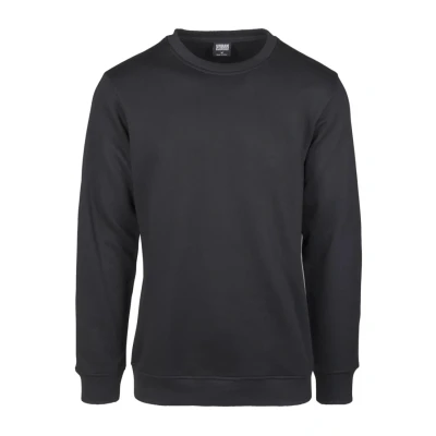 Afbeelding van Urban Classics Basic Terry Crew Trainingspak voor heren, Zwart (00007)