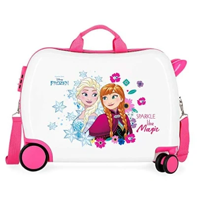 Afbeelding van Joumma Ride on Koffer Frozen 34 Liter Wit