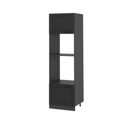 Afbeelding van Vicco Magnetronkast R Line, Antraciet landhuis/Antraciet, 60 cm