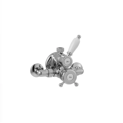 Afbeelding van Huber Victorian Douchethermostaat RVS 150.VT51H.AC
