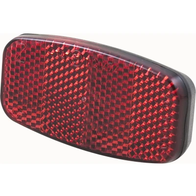Afbeelding van Achterdrager reflector Spanninga ovaal rood