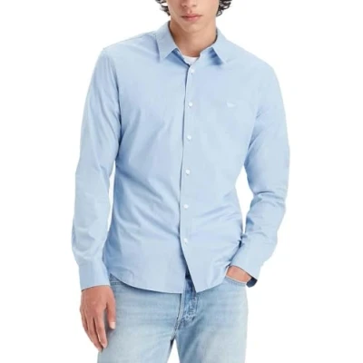 Image de Levi&#039;s Battery Housemark Chemise à manches longues pour homme, coupe ajustée, XXL