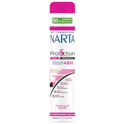 Afbeelding van Narta Deodorant Spray Protection 5, 200 ml