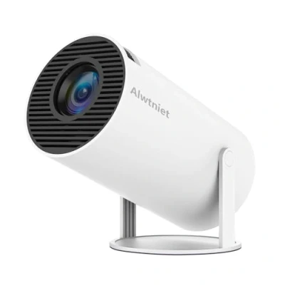Afbeelding van Beamer 4K 1080P Full HD ondersteund, mini Projector Android 11.0 5G WiFi 6 BT 5.0, Smart 200ANSI 8000L Auto Horizontale Trapezoïde Correctie, Mobiele Telefoon 180