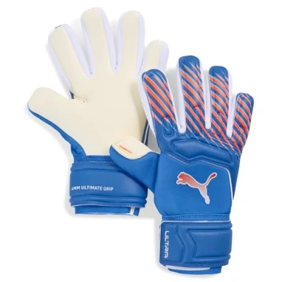 Afbeelding van PUMA ULTRA Pro keepershandschoenen, Blauw/Rood, Maat 4