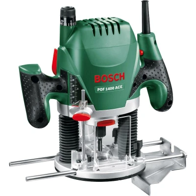 Afbeelding van Bosch POF 1400 ACE bovenfrees incl. 6 delige frezenset in koffer 1400W