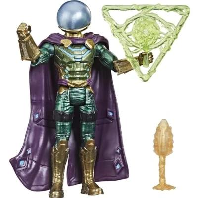 Afbeelding van Spider MAN Hasbro Iron actiefiguur 15 cm met Mystery Web Gear Armor geïnspireerd op de film No Way Home, voor kinderen vanaf 4 jaar