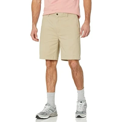 Image de Amazon Essentials Short Entrejambe 23 cm Coupe Classique Men&#039;s, Brun Clair, 30W