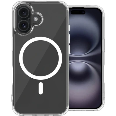 Afbeelding van imoshion Backcover met MagSafe voor de Apple iPhone 16 Plus Transparant