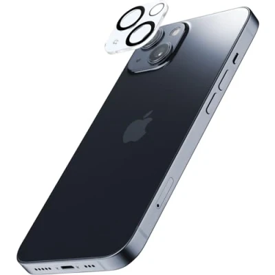 Afbeelding van Cellularline Camera Lens Protection CAMERALENSIPH15 Cameraprotector (glas) Apple iPhone 15, 15 Plus 1 stuk(s)