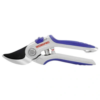 Afbeelding van WorkPro WP332011 Bypasschaar Instelbare maaihoogte, Incl. opzetstuk voor gras en struiken