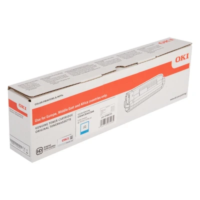 Image de OKI Cyan original cartouche de toner pour C824dn 824n 834dnw 834nw