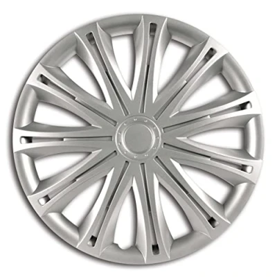 Afbeelding van Car Plus Wieldoppen Alabama 14 Inch Abs Zilver Set Van 4