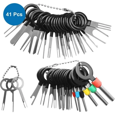 Afbeelding van MMOBIEL 41x Terminal Removal Tool Kit Elektrische Bedrading Puller Depinning Set