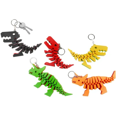 Afbeelding van Toi Toys World of Dinosaurs Sleutelhanger DinoBones