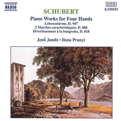 Afbeelding van Jenö Jandó &amp; Ilona Prunyi Schubert: Piano Works For Four Hands (CD)