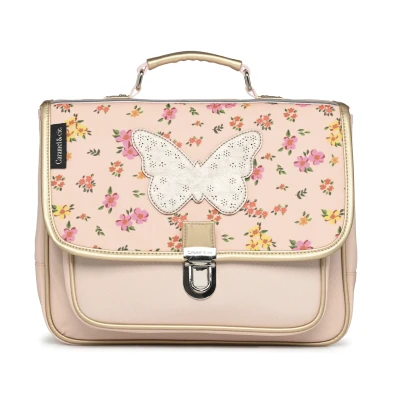 Afbeelding van Caramel et Cie Kleuterboekentas Papillon Liberty Rose